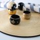 Lacquerware Napkin Rings Set