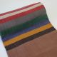 Natural Dyed Cotton Blanket (Handwoven) - Brown Multicolor