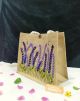 Handmade Jutebag A4size File bag with embroidery