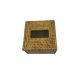 Rattan Tissue Box with Lid - Square