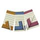 Set of 5 Handwoven Natural Dye Stripe 20